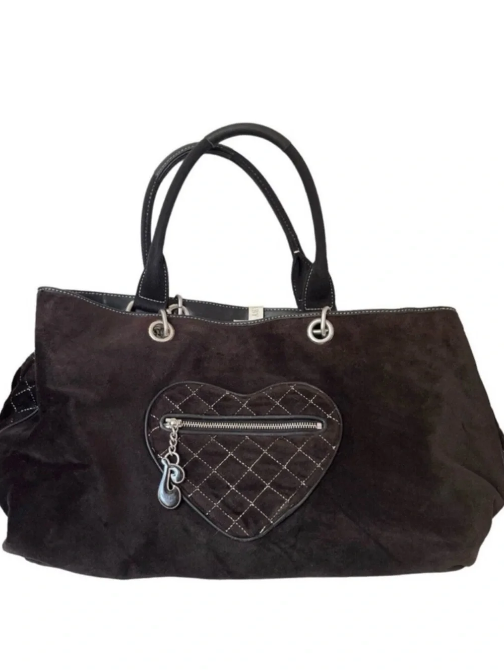 Juicy Couture Diaper Bag Quilted Couture Baby' Enfant De Juicy Baby Bag Black